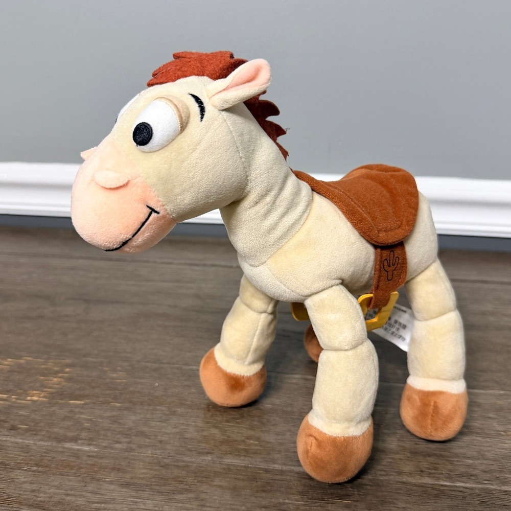Disney Parks Toy Story Bullseye Plush Bendable Posable Horse Stuffed Animal Toy
